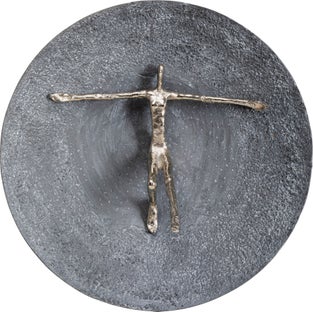 Sienos dekoracija Umano Silver Ø60cm – paveikslėlis-1.