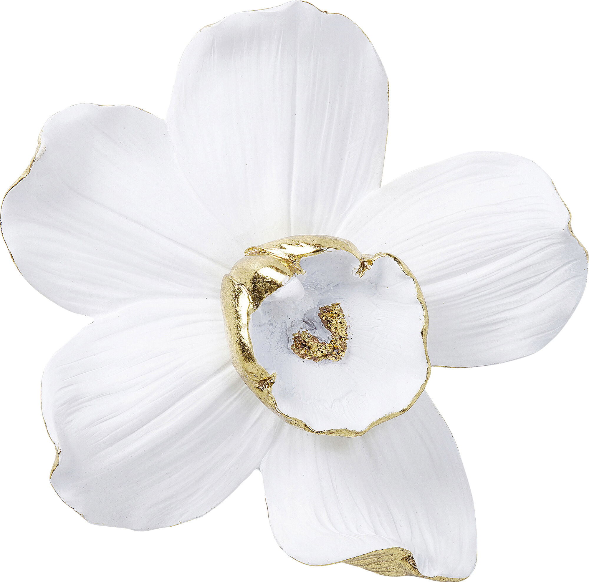 Decoratiune de perete Orchid Alba 25cm – imagine-1.