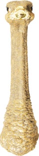 Decoratiune de perete Ostrich Auriu – imagine-1.