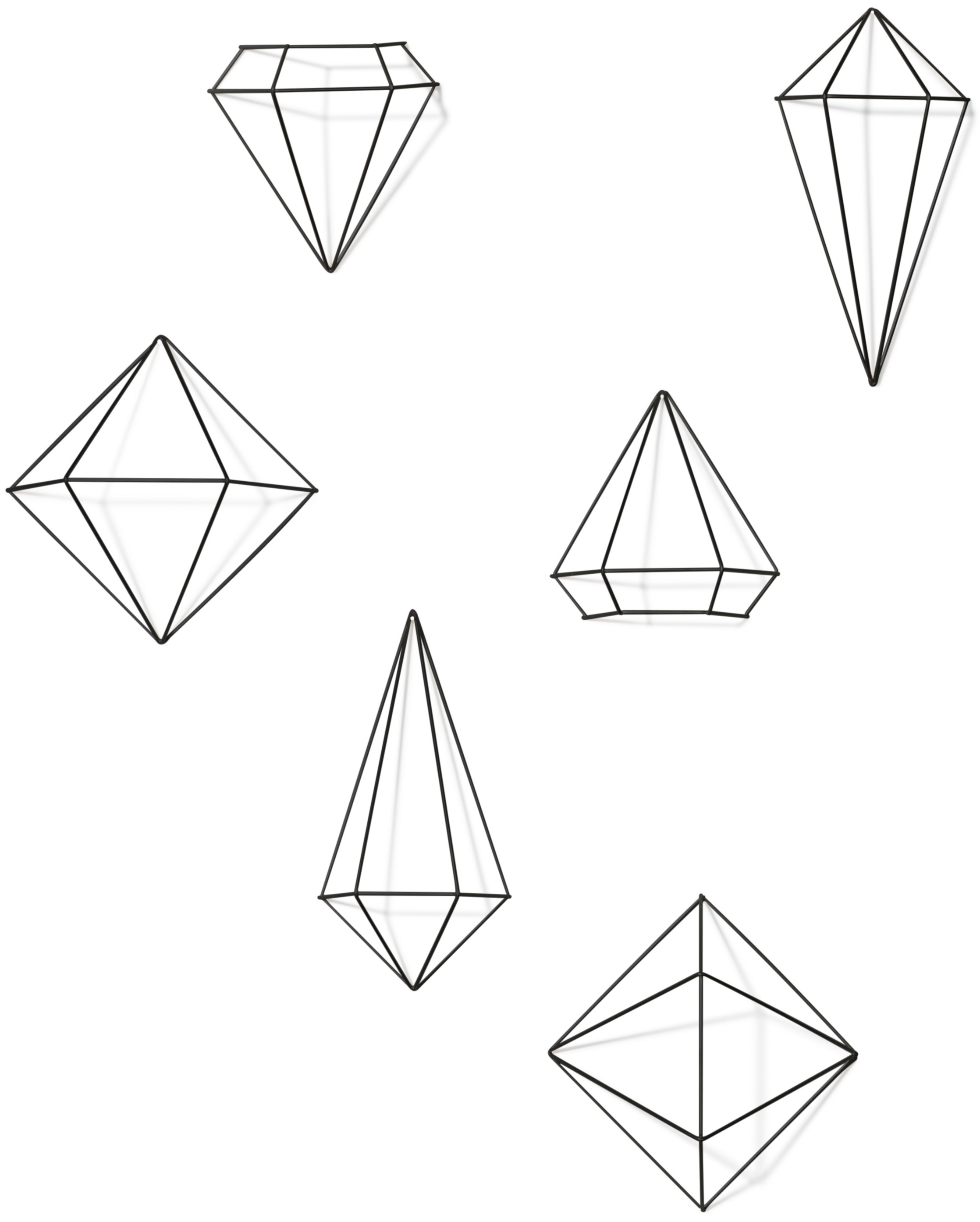 Dekoracja ścienna metalowa czarna 18x15 cm – obraz-1