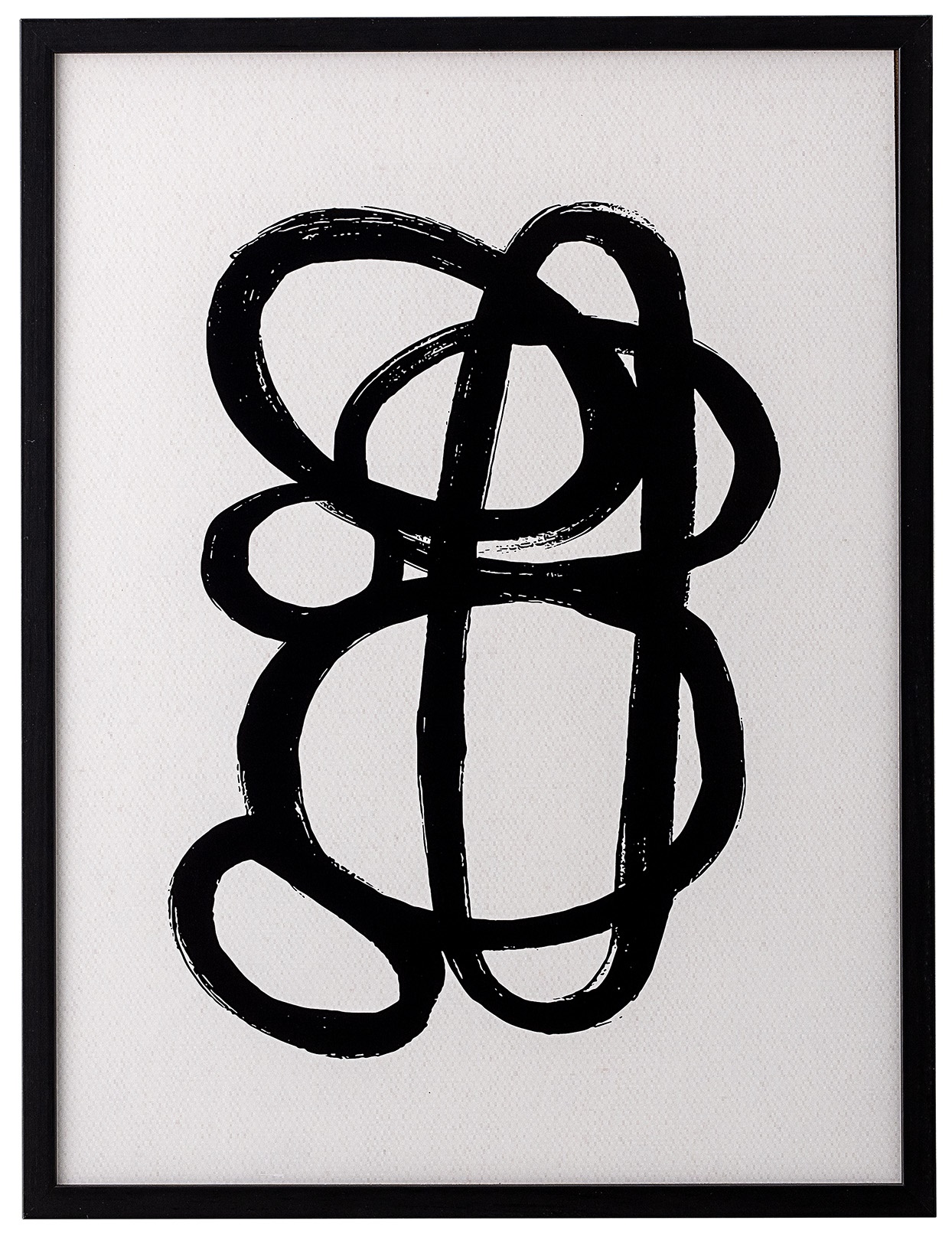 Dekoracja ścienna czarno-biała 32x42 cm  – obraz-1