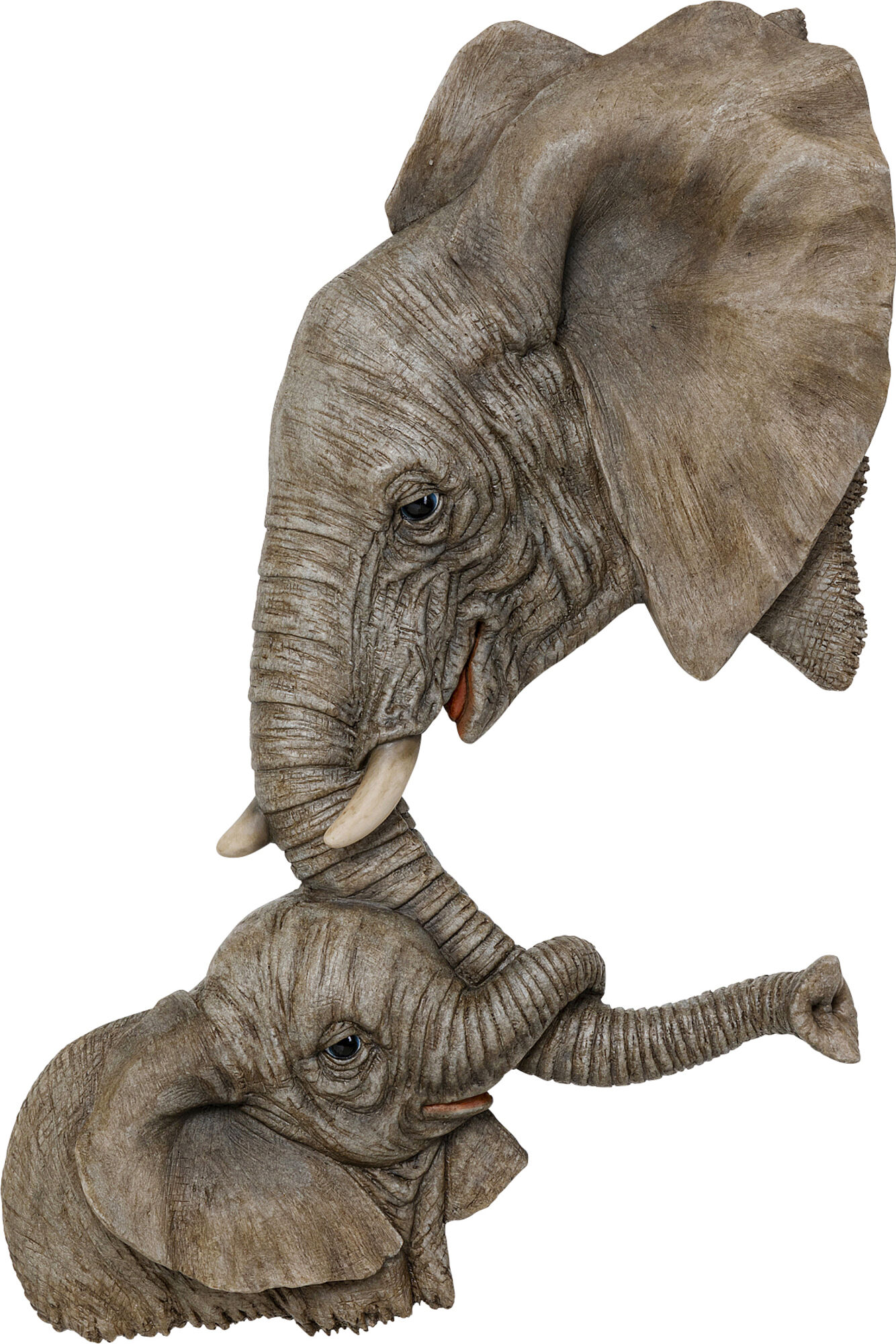 Väggdekor Elephants Love - Elefanter, 77x60cm – bild-1.