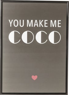 Картина You Make Me Coco 42x30cm – изображение-1.