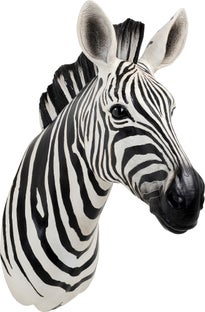 Dekoracja ścienna zebra czarno-biała 58x78 cm – obraz-1