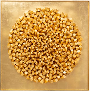Tavla Mikado - Guld, 120x120cm – bild-1.