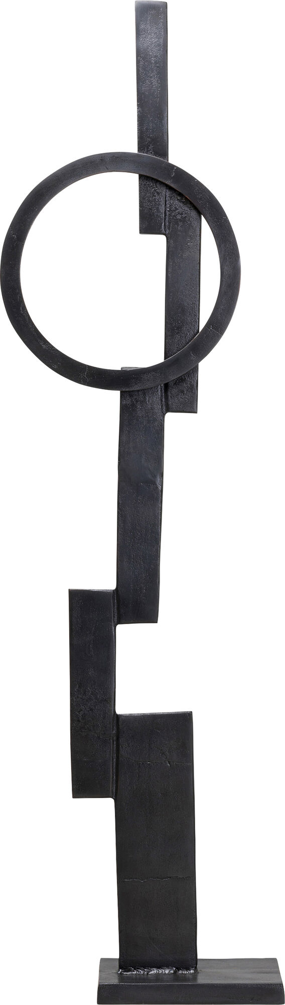 Dekoracja stojąca Balance 36x148 cm czarna – grafika-1.