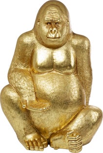 Dekorfigur Gorilla Gull xl 180cm – bilde-1.
