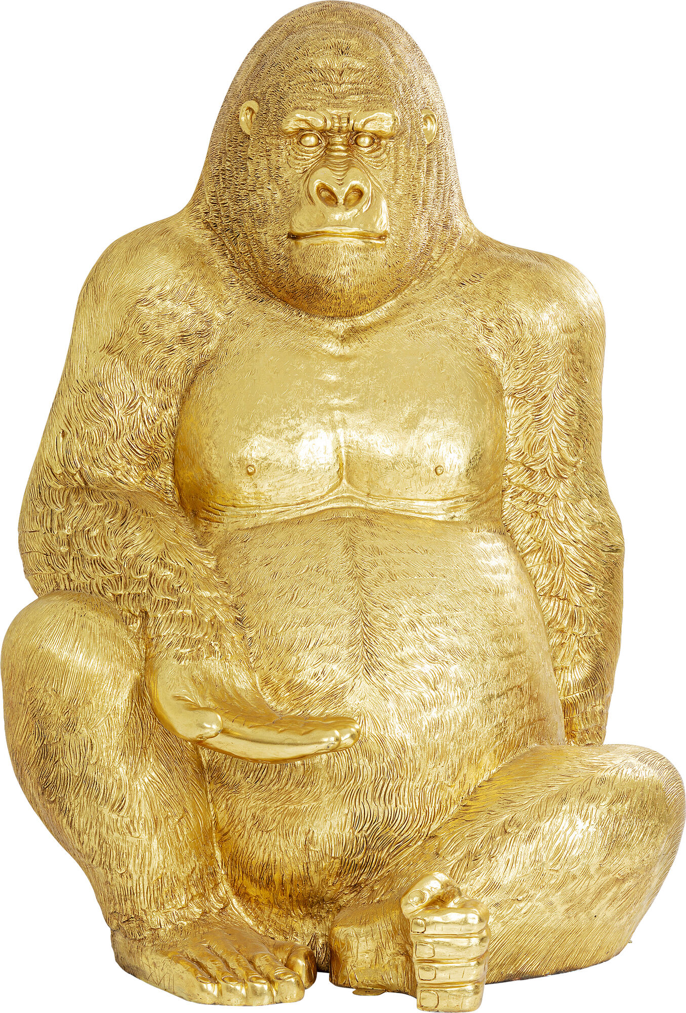 Figura deco Gorilla oro XXL 249 – Imagen-1.