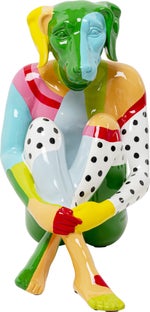 Dekorfigur Gangster Dog Colore 80cm – bilde-1.