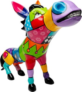 Ukrasna figura Donkey Patchwork 54cm – slika-1.