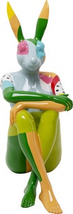 Dekorfigur Gangster Rabbit Colore 80cm – bilde-1.