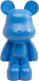 Dekorfigur Bear Blå 101cm – bilde-1.