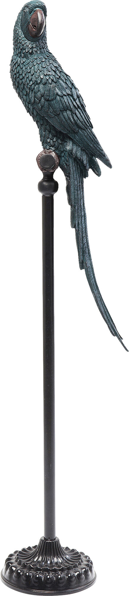 Figura decorativa Parrot petróleo – Imagen-1.