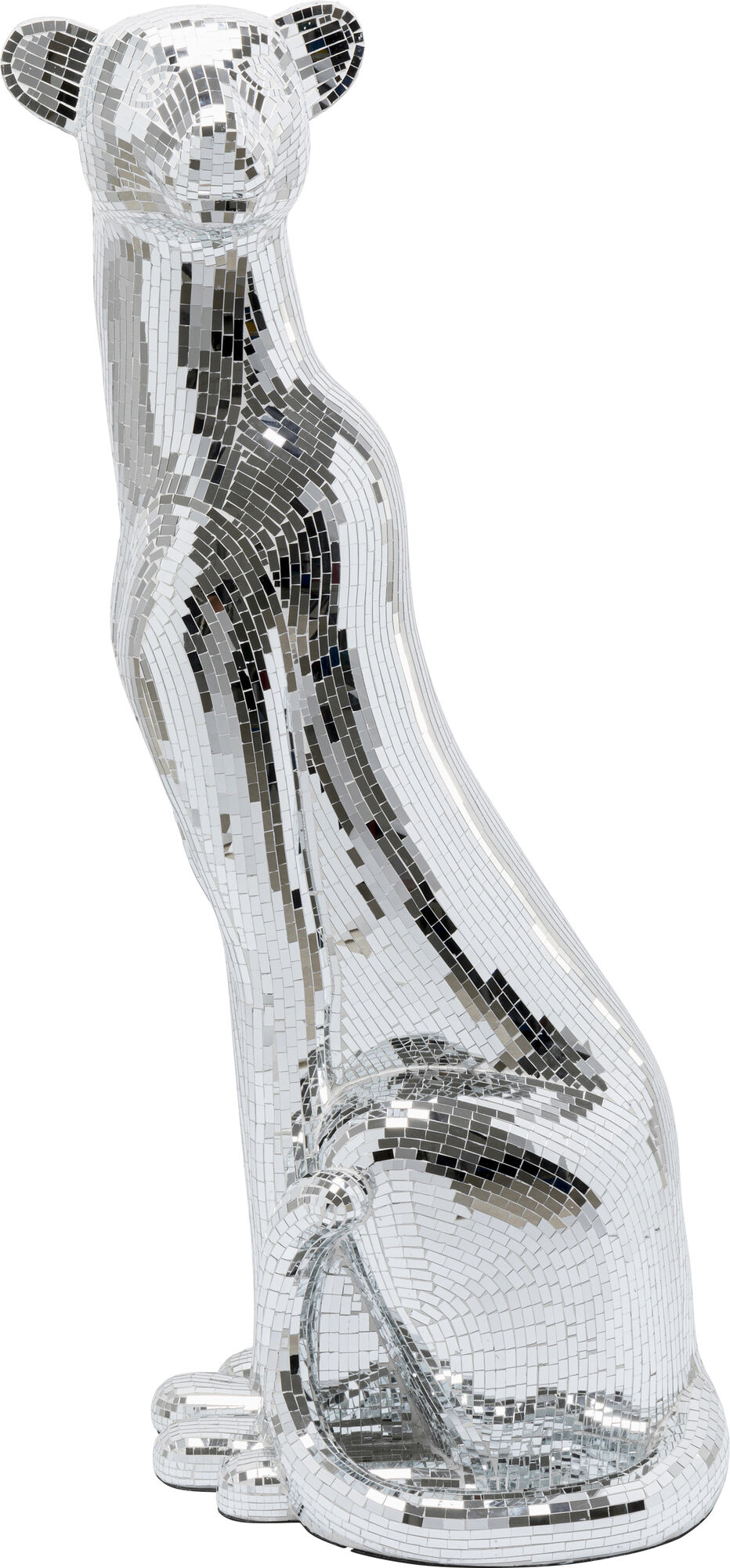 Dekoracja stojąca Welcome Panther 57x150 cm srebrna prawa – grafika-1.