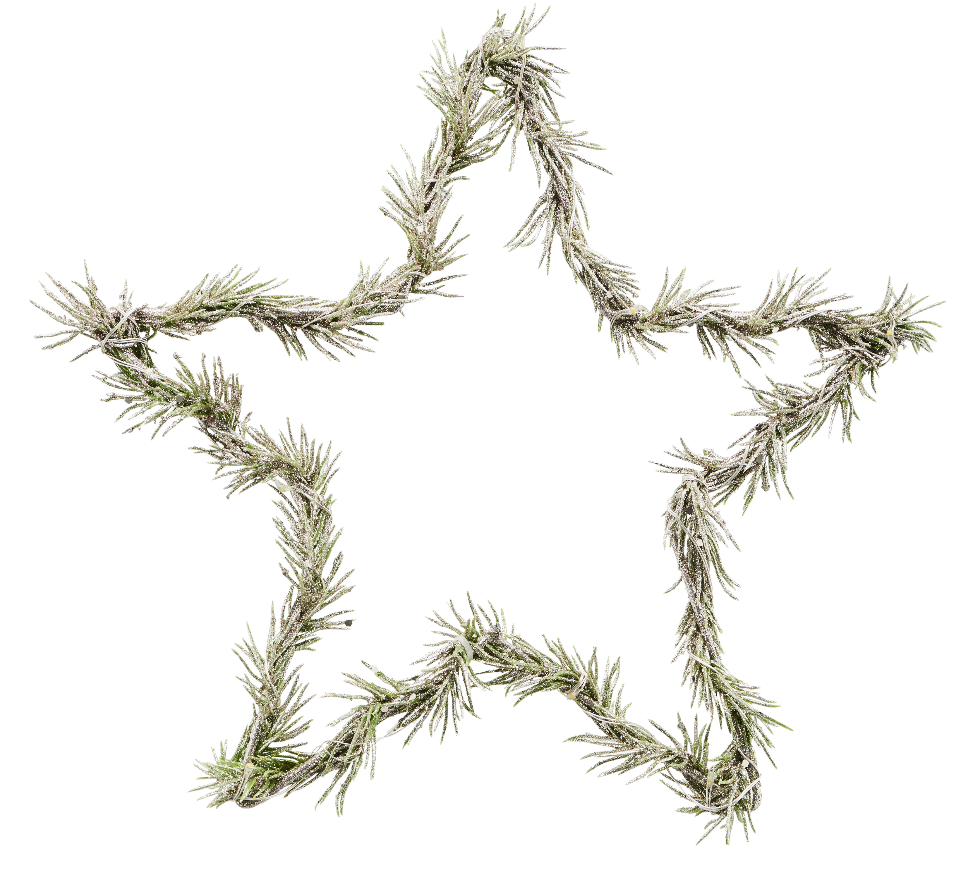 Dekoracja świąteczna z oświetleniem LED Wreath Ø25 cm – obraz-1