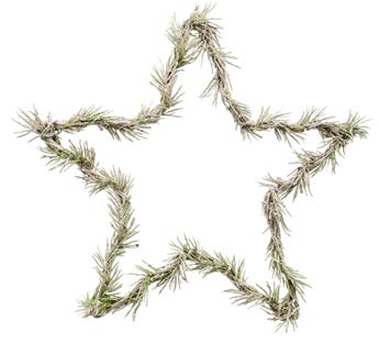 Dekoracja świąteczna z oświetleniem LED Wreath Ø25 cm – obraz-1