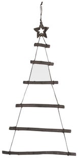 Dekoracja wisząca Branch Tree 41x72 cm czarna – obraz-1