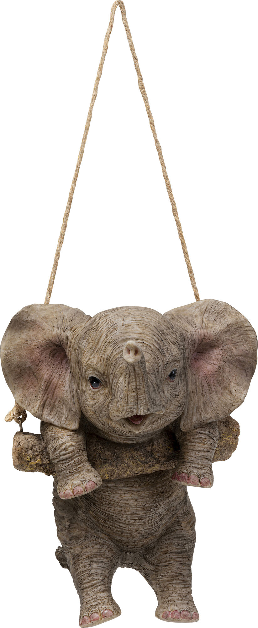 Dekoracja wisząca Swinging Elephant 14x21 cm kolorowa – grafika-1.