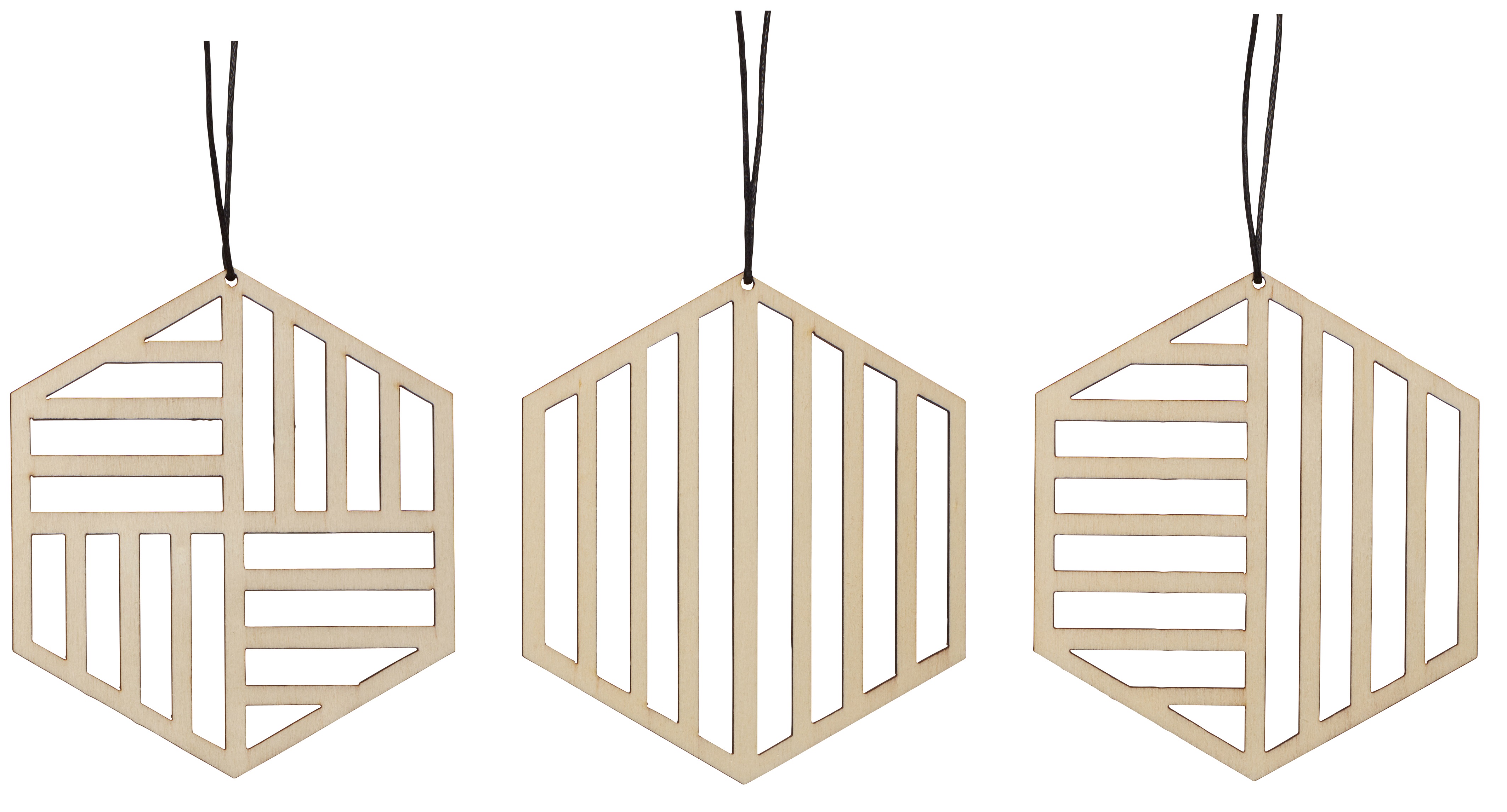 Dekoracje choinkowe drewniane 8x9 cm – obraz-1