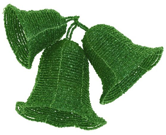 Dekoracje świąteczne Bells zielone – obraz-1