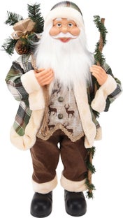 Декоративен дядо Коледа 80 см – изображение-1