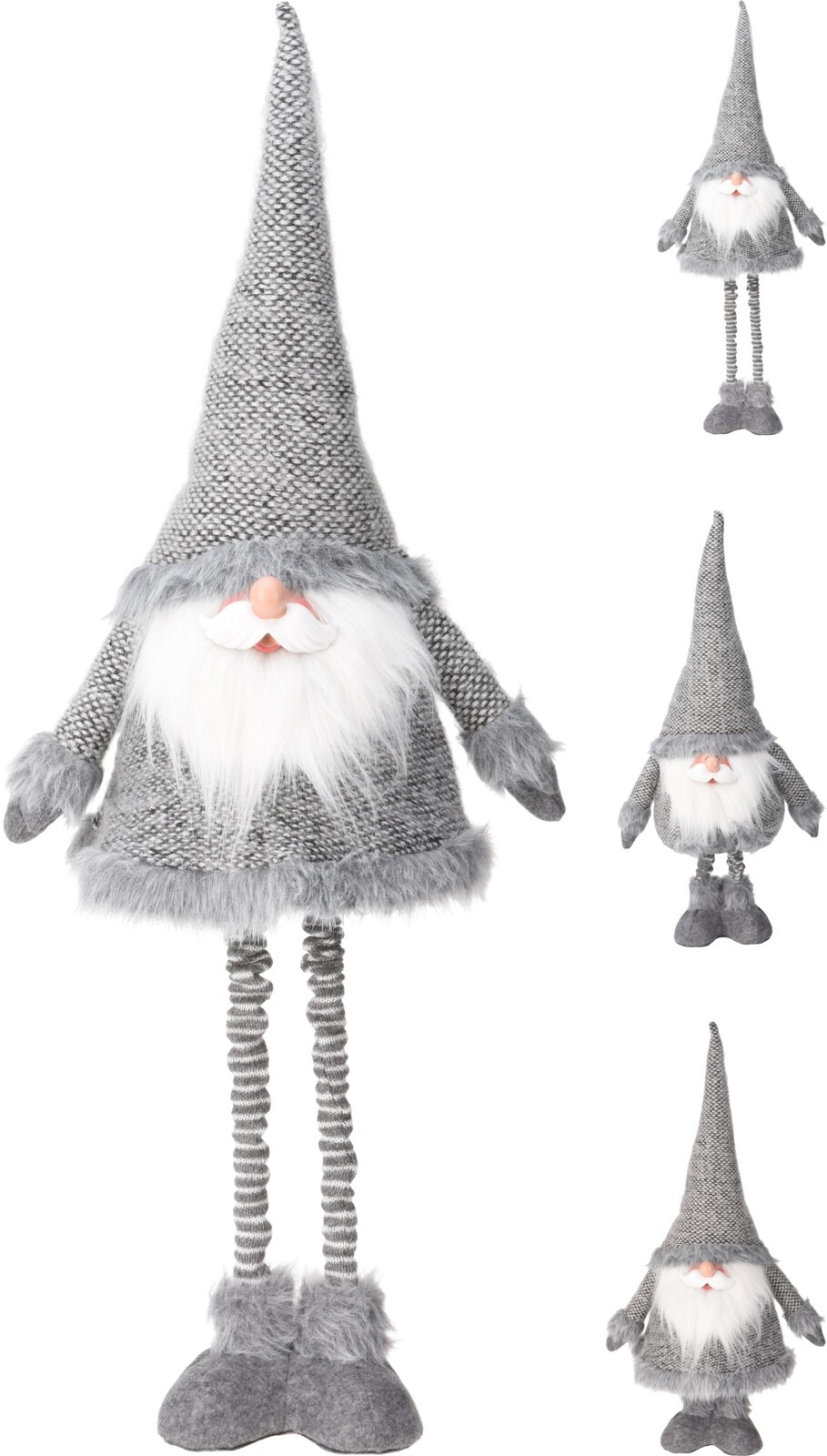 Декоративен гном с телескопични крака 112 см – изображение-1