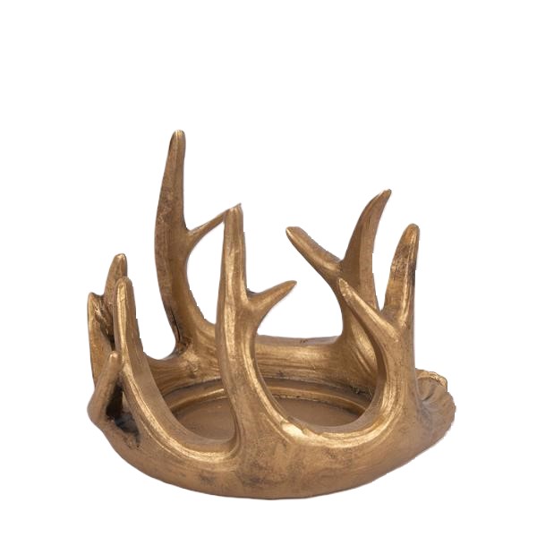 Декоративен свещник рогца – изображение-1
