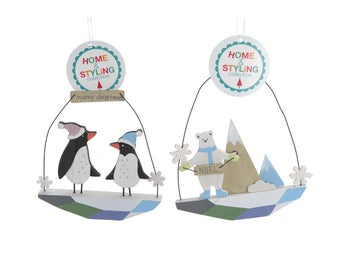 Декоративна фигура пингвин/мечка – изображение-1