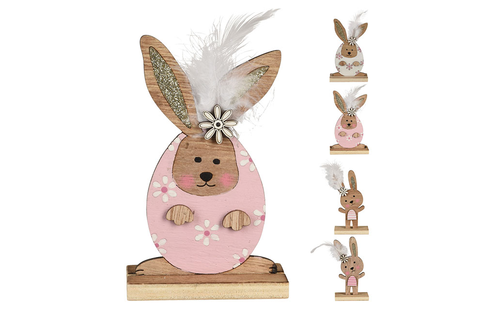 Декорация Зайче с перо – изображение-1