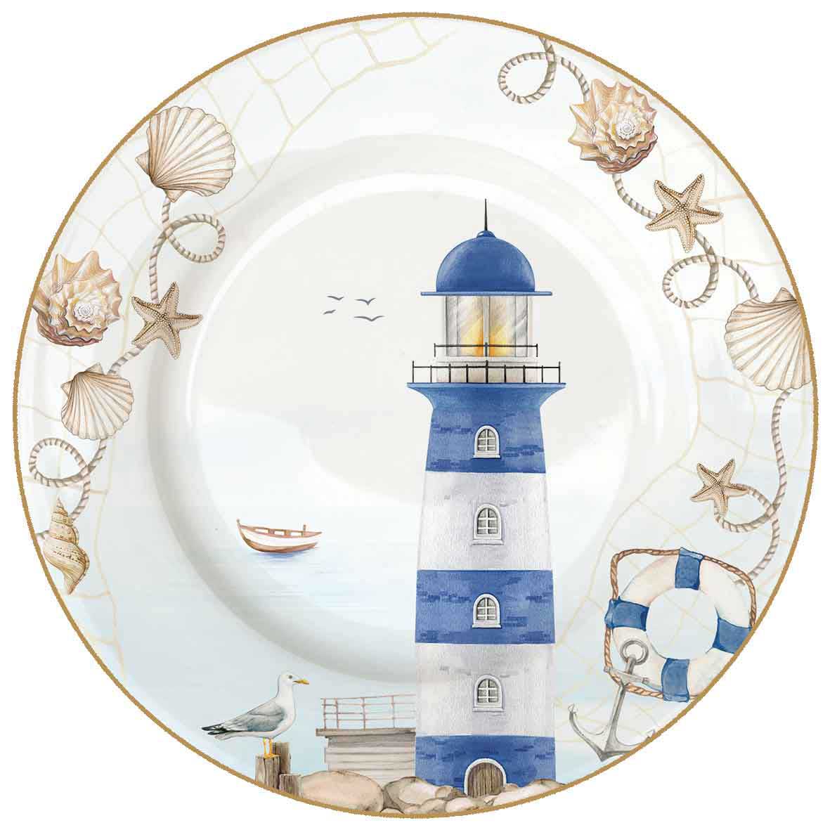 Десертна чиния BLUE LIGHTHOUSE – изображение-1