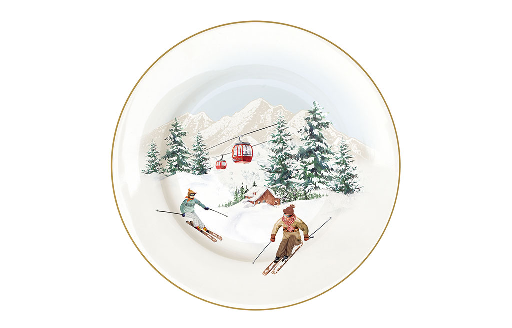 Десертна чиния Chalet – изображение-1