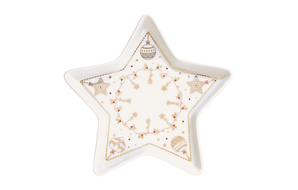 Десертна чиния CHRISTMAS LIGHTS – изображение-1