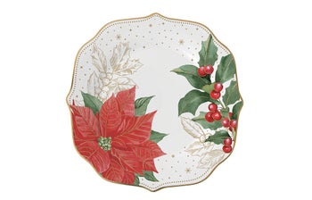 Десертна чиния POINSETTIA & BERRIES – изображение-1