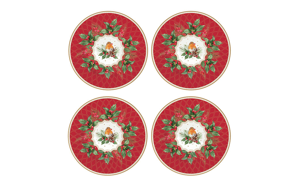 Десертни чинии CHRISTMAS BERRIES – изображение-1