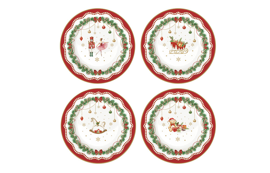 Десертни чинии MAGIE DE NOEL – изображение-1