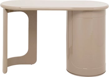 Skrivbord Groove - Taupe, 120 x 80 cm – bild-1.