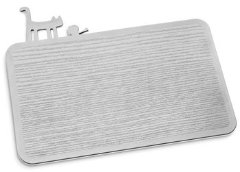 Deska do krojenia Pi:P 30x25 cm szara – obraz-1