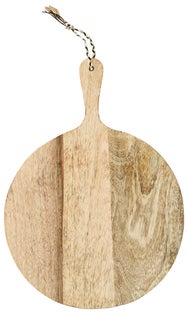 Deska do krojenia Theo Ø30 cm naturalna – obraz-1
