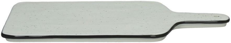 Deska do serwowania Basil 35x19 cm biała – obraz-1