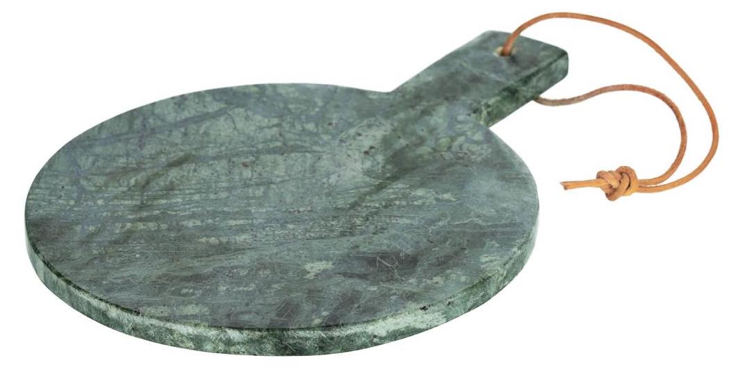 Deska do serwowania 30x22 cm zielona – obraz-1