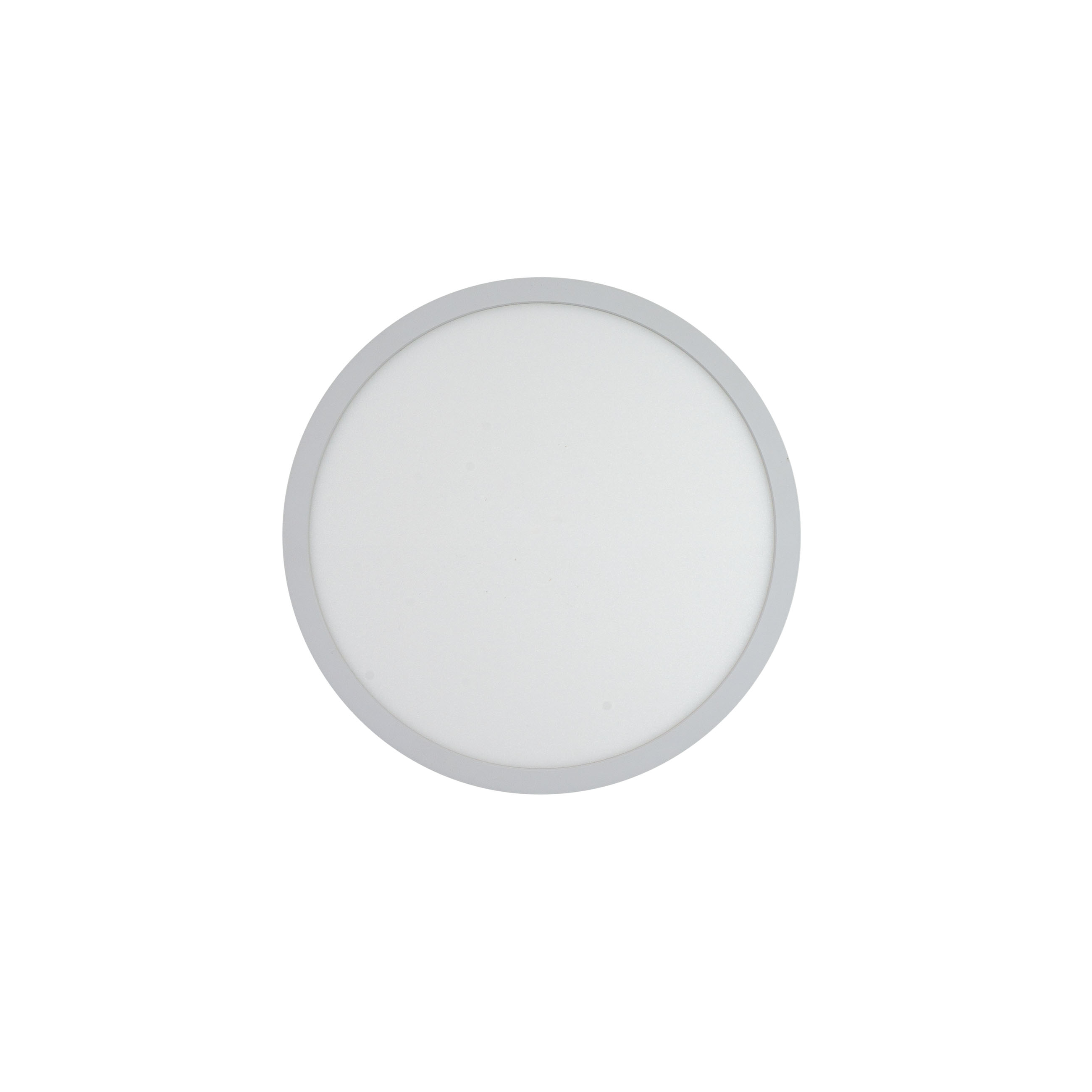 Lampa sufitowa LED Disc biała do nowoczesnych wnętrz – grafika-1.