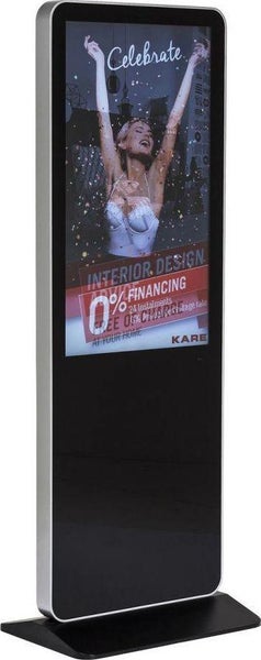 Display reklamowy LED szklany czarny 64x7 cm z ekspozycji – grafika-1.