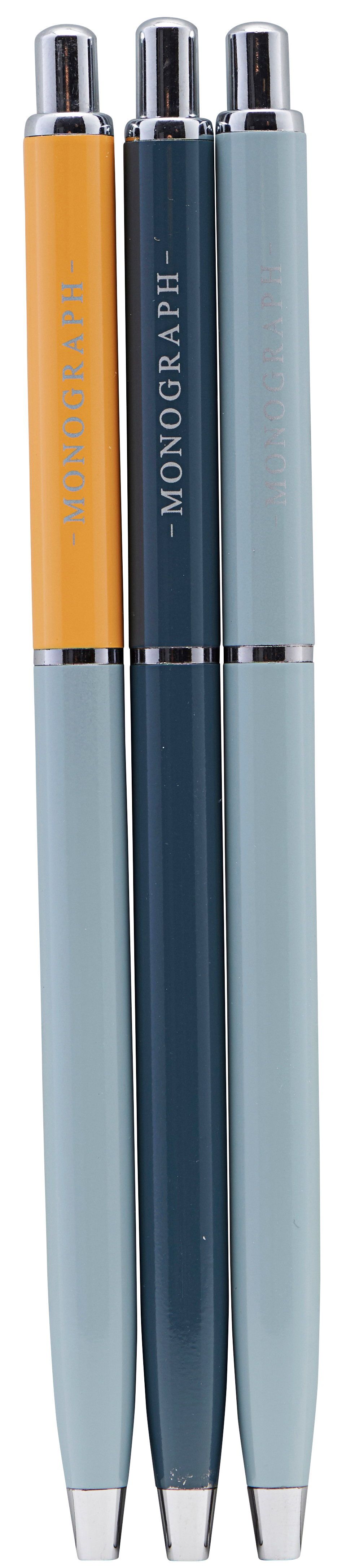 Długopisy Ball (3-set) kolorowe – obraz-1