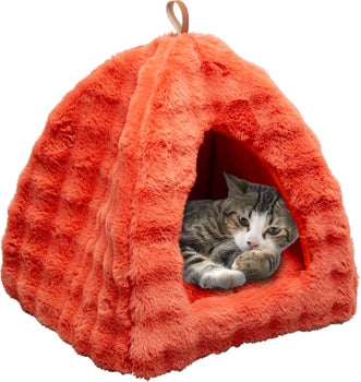 produkt: Hundbädd/Kattbädd Lulu Hut Orange.