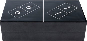 Objeto deco Domino negro 24x7cm – Imagen-1.
