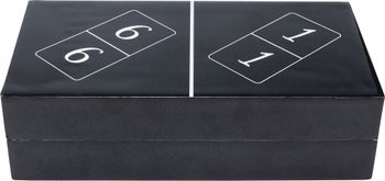 Dekorfigur Domino Sort 24x7cm – bilde-1.