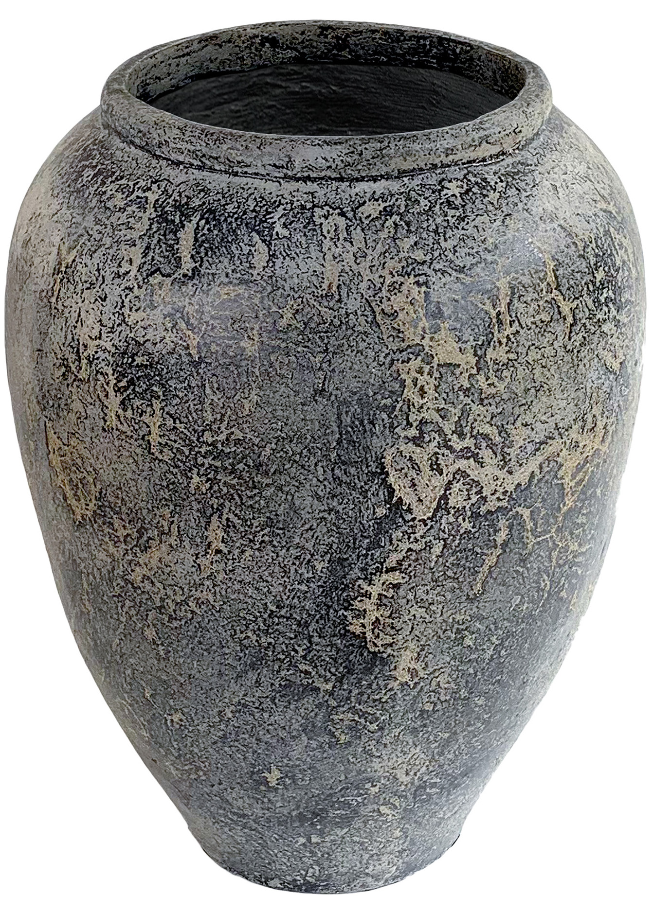 Donica dekoracyjna szara terakota 66x85 cm – grafika-1.