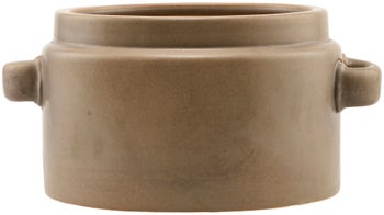 Doniczka Bundi Ø26x16 cm brązowa – obraz-1