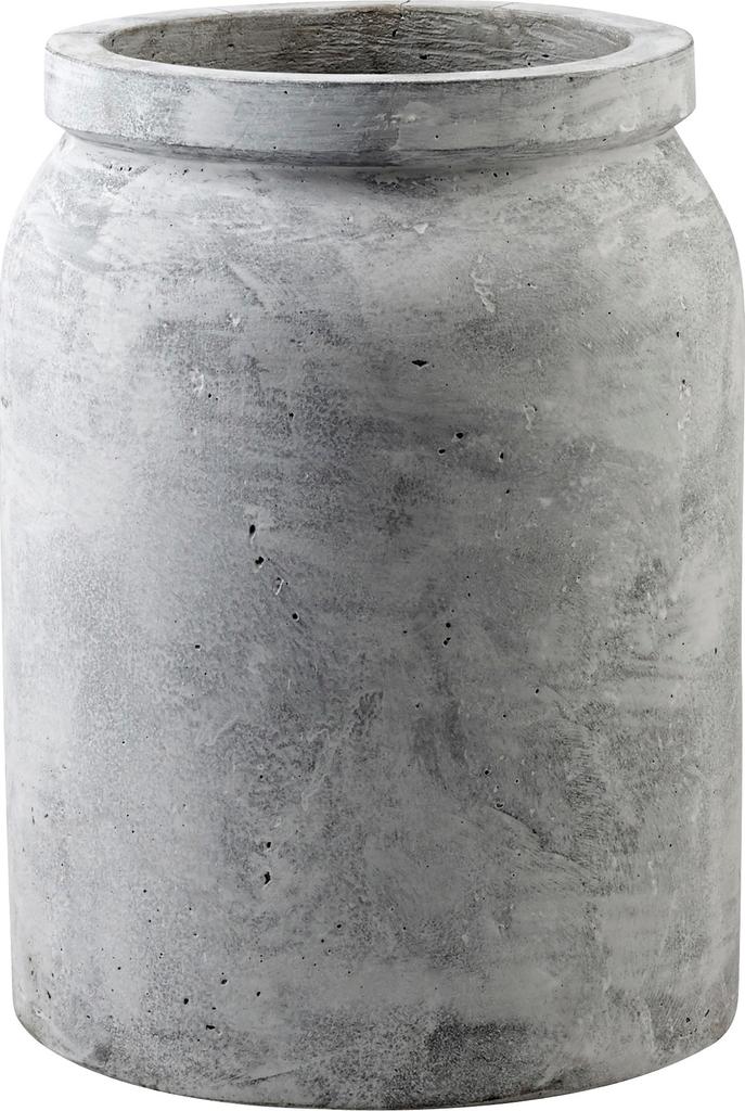 Doniczka Concrete 30x40 cm szara – obraz-1