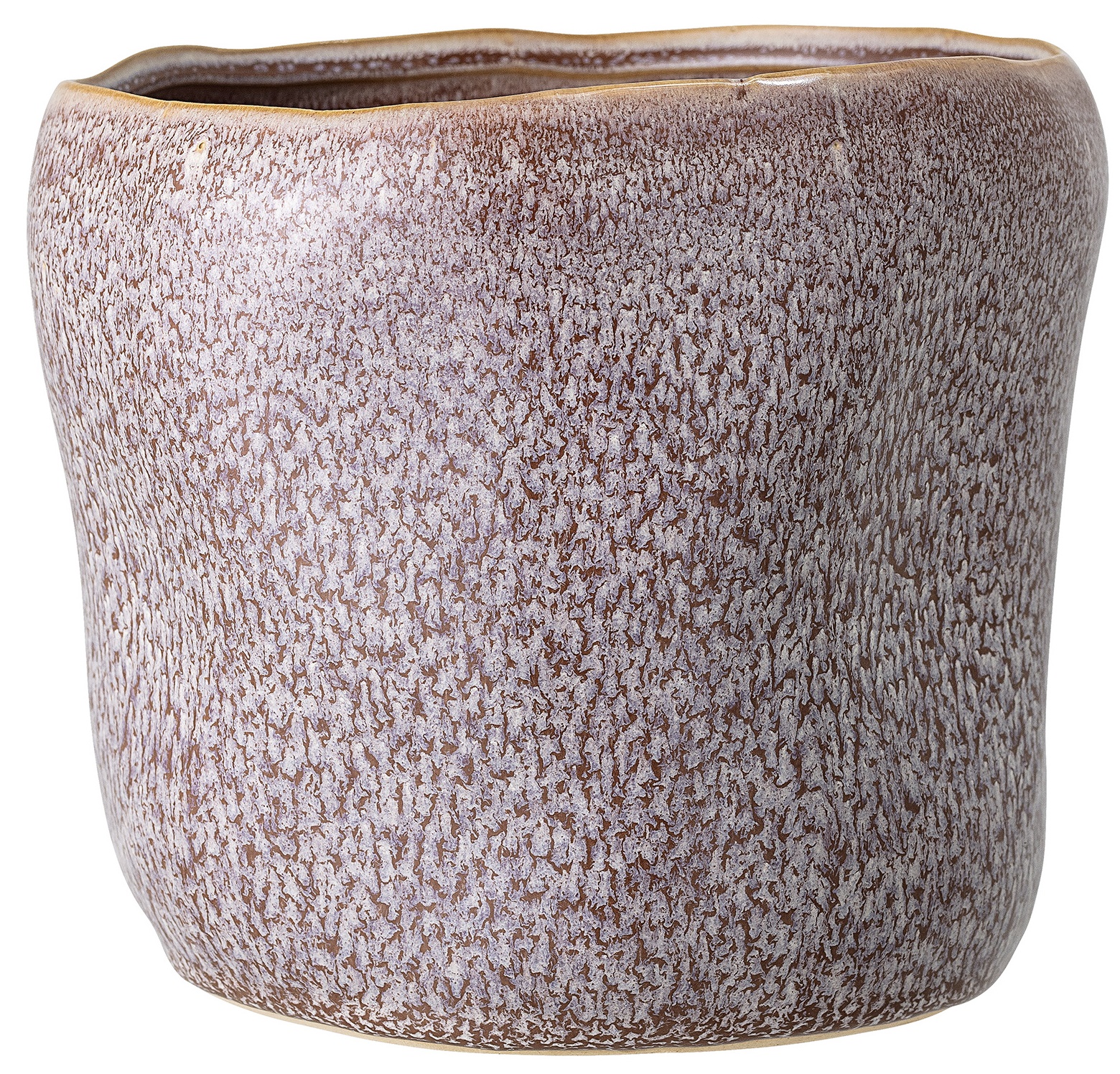 Doniczka Estovio Ø19x17 cm fioletowa – obraz-1